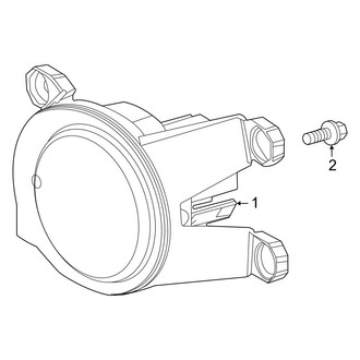 Toyota OE - Front Lamps - Fog Lamps (XSE)