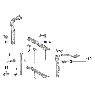 Toyota OE - Front Hood Stop Buffer