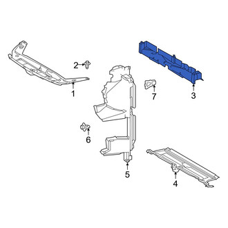 Toyota OE - Front Upper Radiator Support Air Deflector