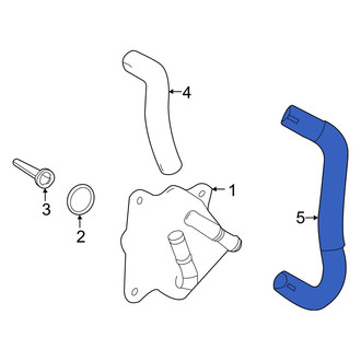 Toyota OE - Right Radiator Coolant Hose