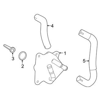 Toyota OE - Cooling - Oil Cooler (2.5L)