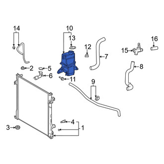 Toyota OE - Engine Coolant Reservoir