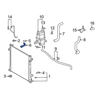 Toyota OE - Engine Coolant Filler Neck
