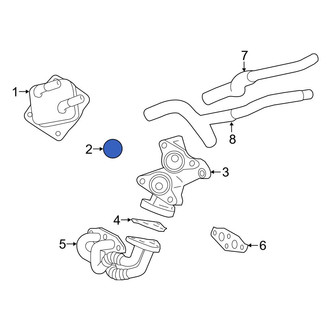 Toyota OE - Engine Oil Cooler O-Ring