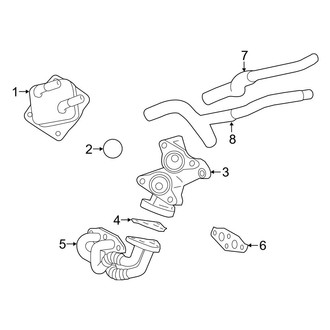 Toyota OE - Cooling - Oil Cooler (3.5L)