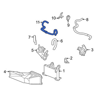 Toyota OE - Automatic Transmission Oil Cooler Hose