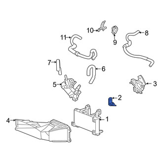 Toyota OE - Automatic Transmission Oil Cooler Bracket