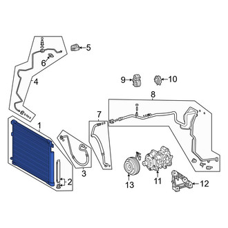 Toyota OE - A/C Condenser