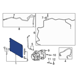 Toyota OE - A/C Condenser