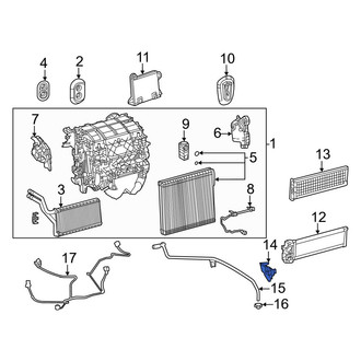 Toyota OE - Heater Core Access Cover