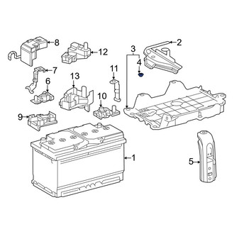 Toyota OE - Battery Tray Grommet