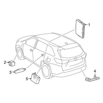 Toyota OE - Electrical - Keyless Entry Components
