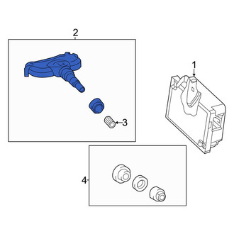 Toyota OE - Tire Pressure Monitoring System (TPMS) Sensor