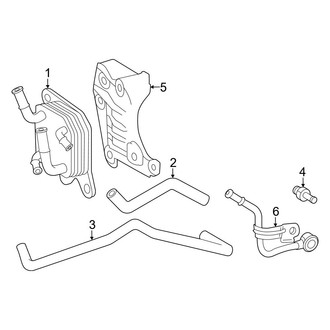 Toyota OE - Cooling - Trans Oil Cooler