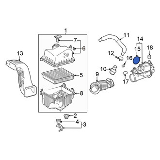 Toyota OE - Turbocharger Inlet Hose Gasket