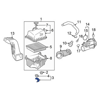 Toyota OE - Air Cleaner Bracket