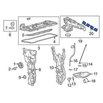 Toyota OE - Engine Intake Manifold Gasket