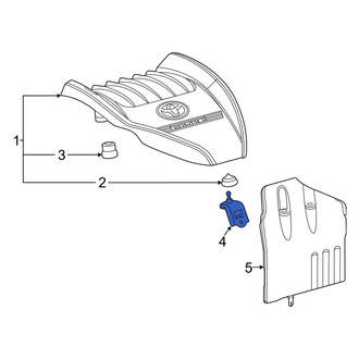 Toyota OE - Engine Cover Bracket