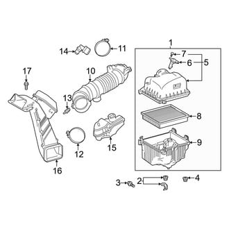 Toyota OE - Engine / Transaxle - Air Intake (3.5L)