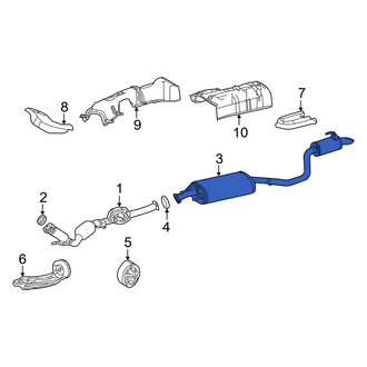 Toyota OE - Exhaust Muffler