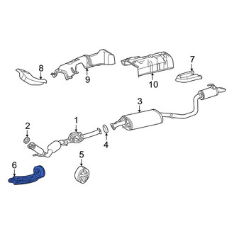 Toyota OE - Exhaust System Hanger Bracket