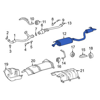Toyota OE - Exhaust Muffler