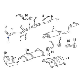 Toyota OE - Exhaust Flange Nut