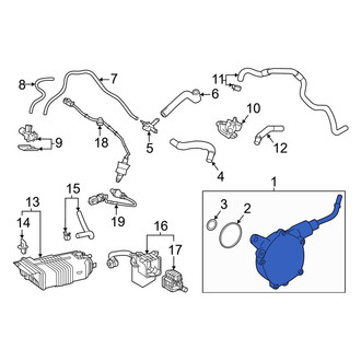 Toyota OE - Power Brake Booster Vacuum Pump