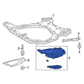 Toyota OE - Front Floor Pan Splash Shield