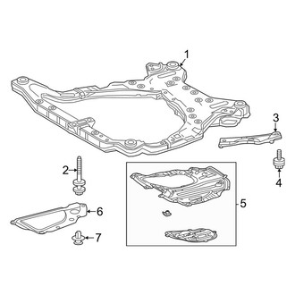 Toyota OE - Front Suspension - Suspension Mounting