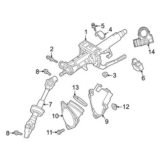 Toyota OE - Steering Column Assembly