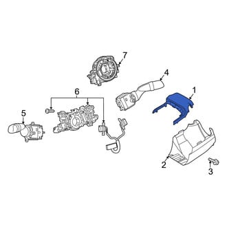 Toyota OE - Upper Steering Column Cover