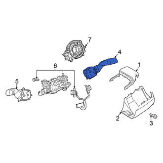 Toyota OE - Wiper Switch