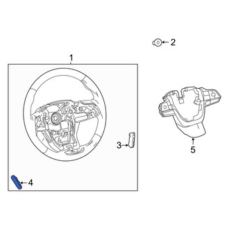 Toyota OE - Left Steering Wheel Plug