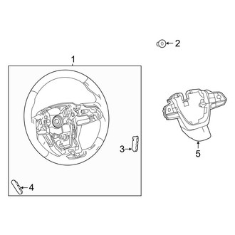 Toyota OE - Steering Wheel & Trim