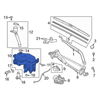 Toyota OE - Washer Fluid Reservoir