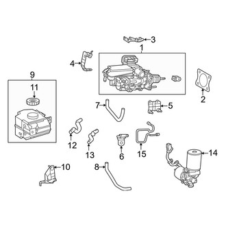Toyota OE - Cowl - Components on Dash Panel (Hybrid LE / Hybrid Limited / Hybrid Platinum / Hybrid XLE)