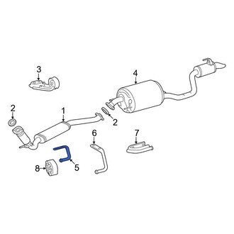 Toyota OE - Exhaust System Hanger Bracket