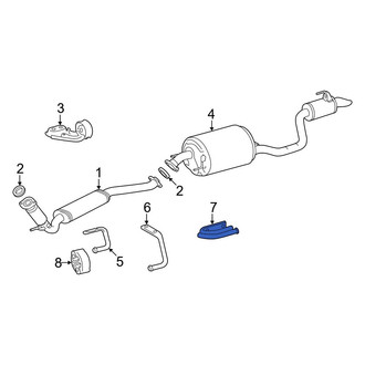 Toyota OE - Exhaust System Hanger Bracket