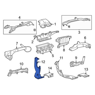 Toyota OE - Instrument Panel Air Duct