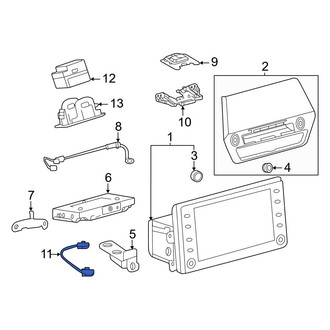 Toyota OE - GPS Navigation System Connector
