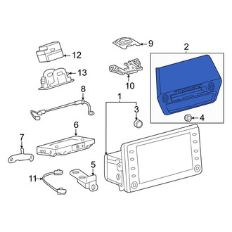 Toyota OE - GPS Navigation System