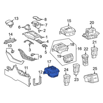 Toyota OE - Active Suspension Mode Switch
