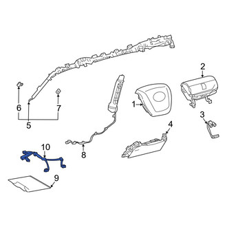 Toyota OE - Front Right Power Seat Wiring Harness