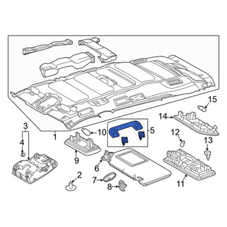 Toyota OE - Front Interior Grab Bar