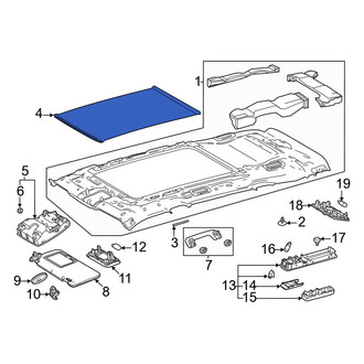 Toyota OE - Sunroof Cover