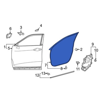 Toyota OE - Front Left Outer Door Seal