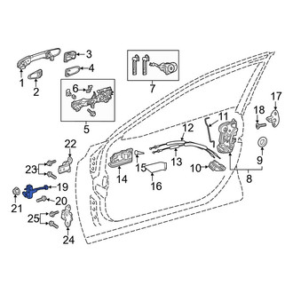 Toyota OE - Front Left Door Check