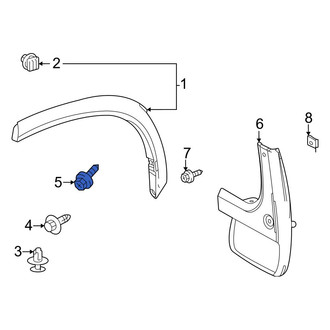 Toyota OE - Rocker Panel Molding Screw