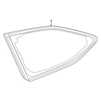 Toyota OE - Quarter Panel - Glass